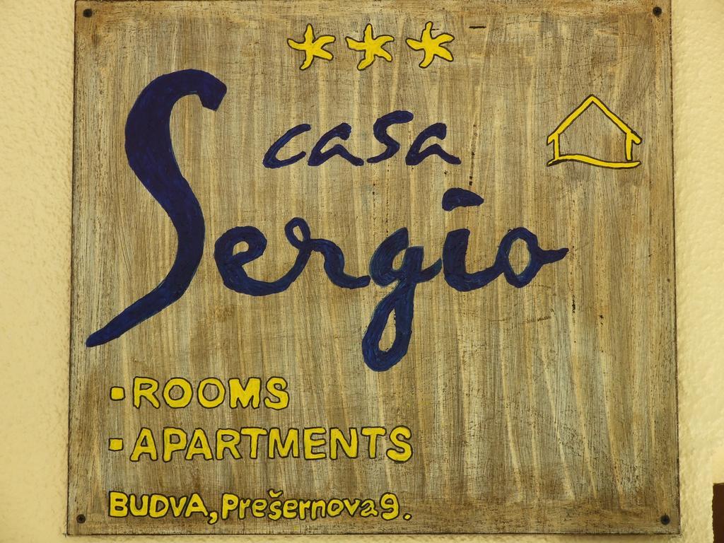Casa Sergio Budva Rooms & Apartments Экстерьер фото